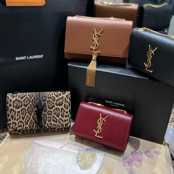 YSL Saint Laurent Small Kate Gold Hardware - Picture 4 of 15